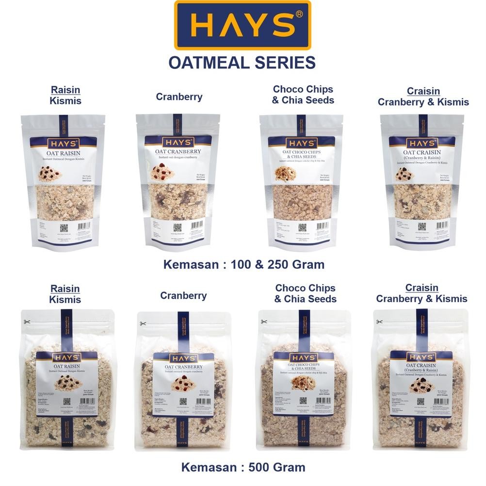 

Fue-K5X20 Oatmeal Choco Chips & Chia Seed 500 Gram / Oat Choco Chips & Chia Seed / Instant Oatmeal Dengan Choco Chips Dan Chia Seed Hays To94
