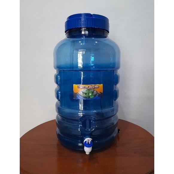 GALON BIOVORTEX 20 LITER STANDART WARNA BIRU || GALON DISPEER BIOGLASS || GALON BIOGLASS FILTER AIR 