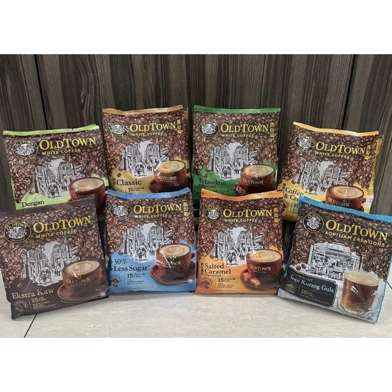 

Fue-K5X20 Oldtown / Old Town White Coffe All Varian | Hazelnut | Cane Sugar | Creamer | Classic | Salted | Less Sugar | Tebu | Extra Rich | Smooth Roast Ke-125