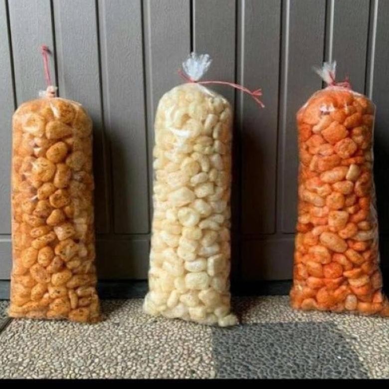 

Kerupuk Kulit Premium 500Gr ( Asin Gurih , Pedas , Balado ) Halal 100%