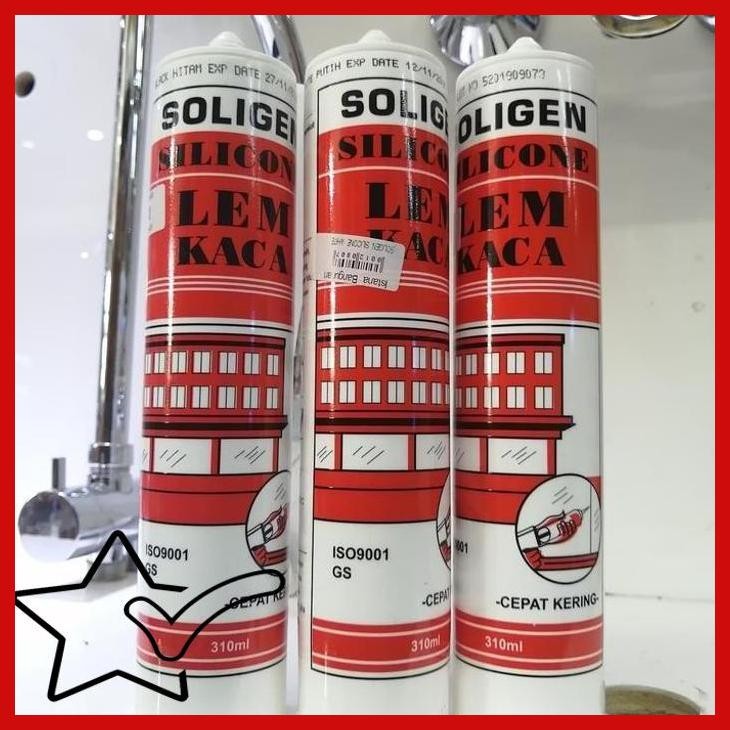 [ISB] SOLIGEN SILICONE /LEM KACA /SEALENT