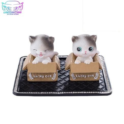 Paket Kombo Pajangan Dashboard Mobil Kucing Mobil Hiasan Boneka Kucing Hiasan Pajangan Dashboard Mob