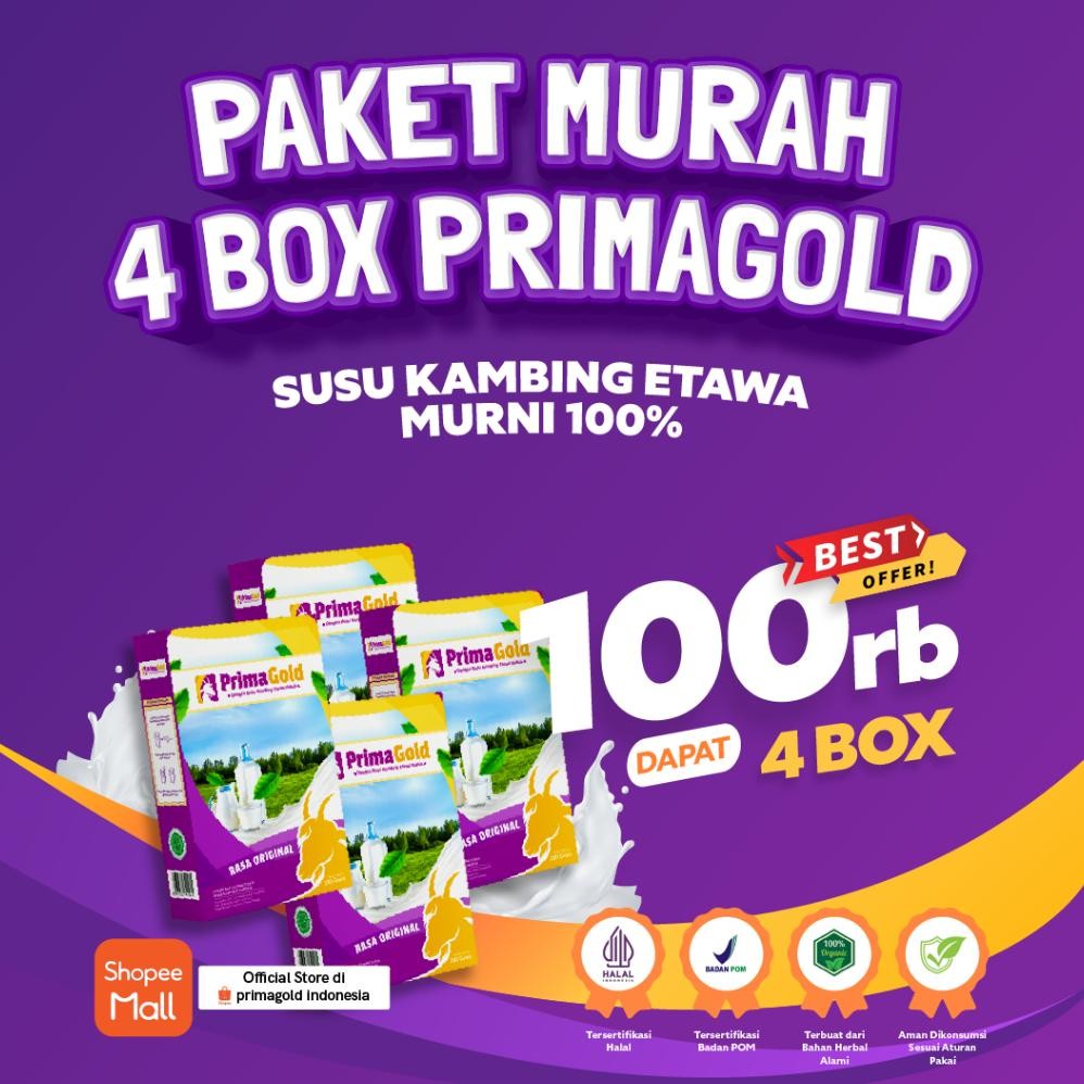 

Bf888S Susu Etawa Prima Gold Original Paket 4 Box Gjk-25