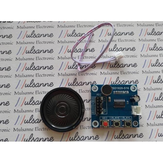 JH8 ISD 1820 - ISD1820 Voice Recording / Recorder Modul Rekam Suara