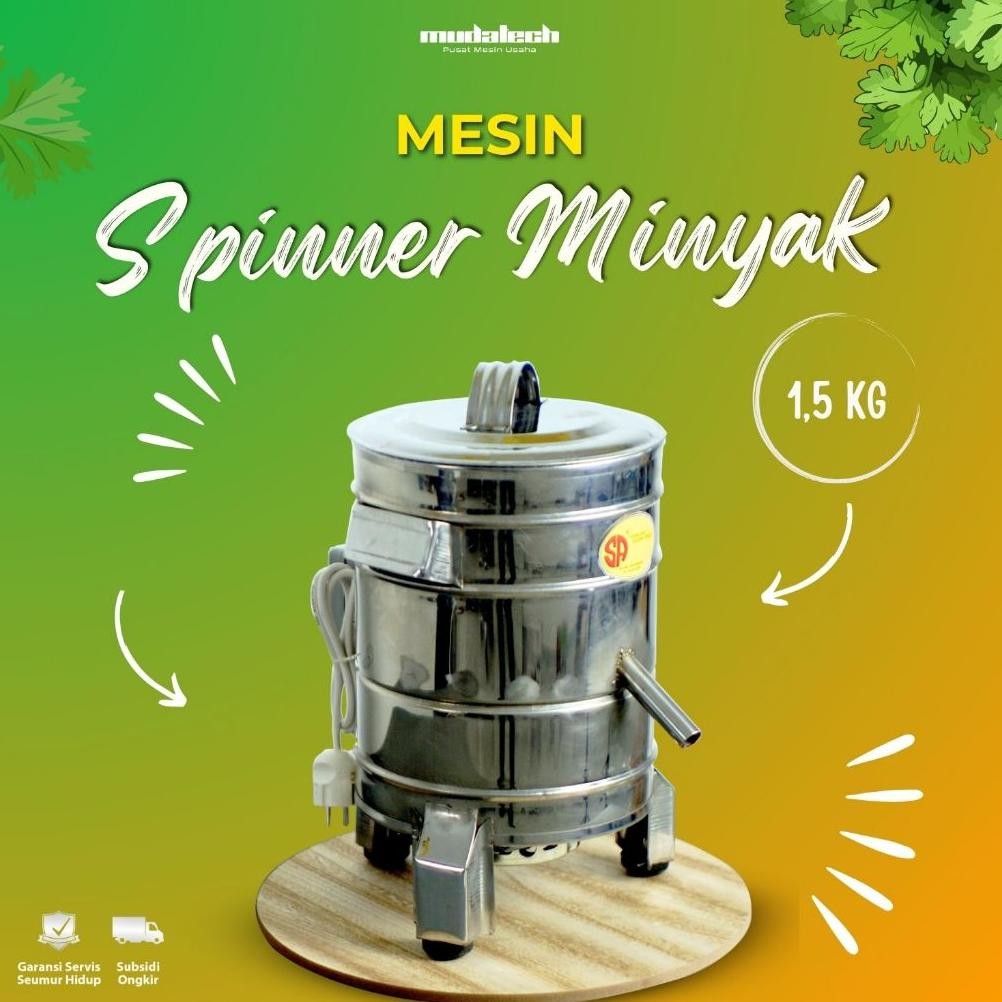 Mesin Peniris Minyak  -  Spinner Pengering Minyak