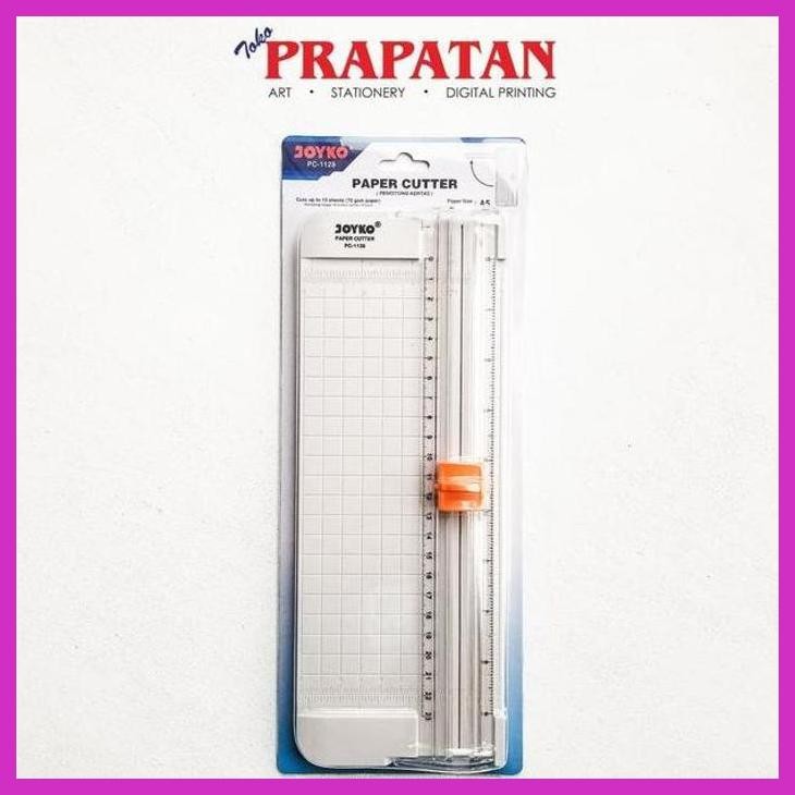 

( SEKOLAH / LUKIS ) DISCOUNT JOYKO PAPER CUTTER PC-1128 / PEMOTONG KERTAS (SENI / MENGGAMBAR / ART / KERAJINAN ) PACKING AMAN