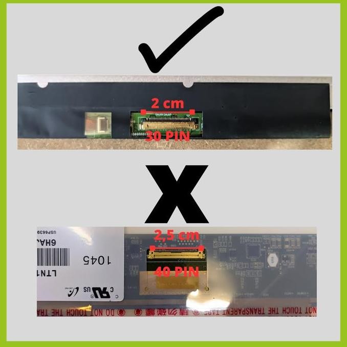 Lcd Led Acer Aspire 3 A315-31 A315-41 15.6 Slim 30 Pin New Stok