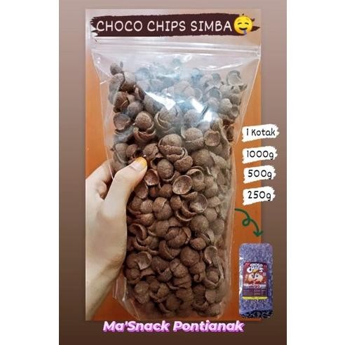

LI34 gh-56 Choco Chips Coklat Simba Termurah 250-950g Renyah Hemat Viral