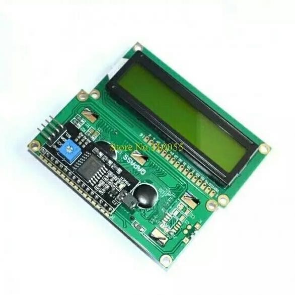 JH8 1602 16x2 HD44780 Character LCD green with IIC/I2C