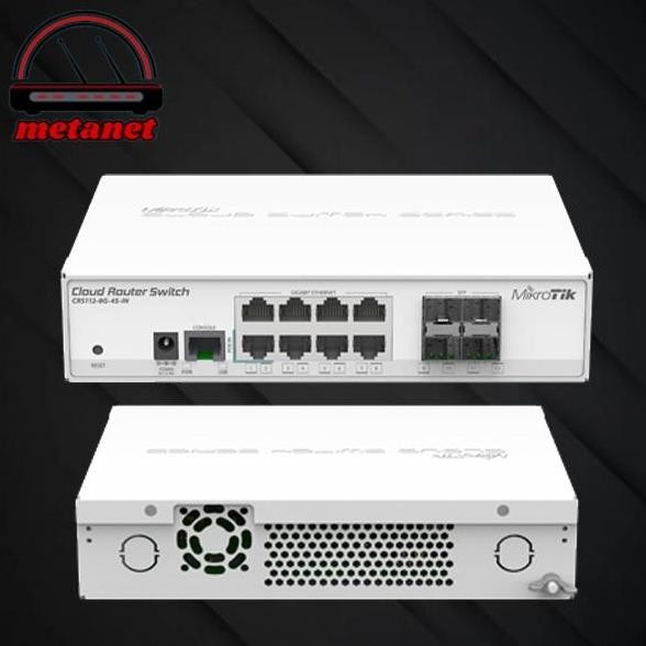 Mikrotik Crs 112 8G 4S In Crs112-8G-4S-In New Stok