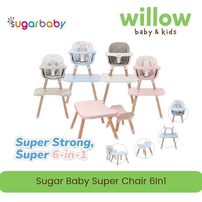High Chair Bayi - Sugar Baby Super Chair 6In1 Super Chair Co