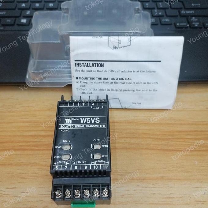 M-System W5Vs Signal Splitter In:4-20Ma Out 1: 4-20Ma Out 2: 4-20Ma New Stok