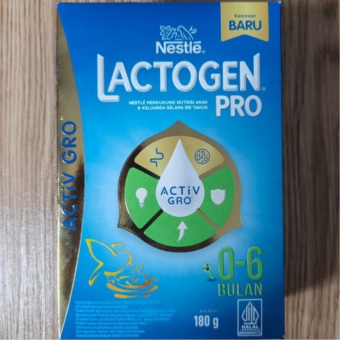 

Lactogen 1 Pro Activ Gro Susu Formula 0-6 Bulan 180Gr Nestle