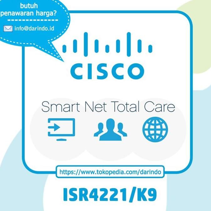 Cisco Smart Net Total Care For Isr4221/K9 [Con-Snt-Isr4221K] New Stok