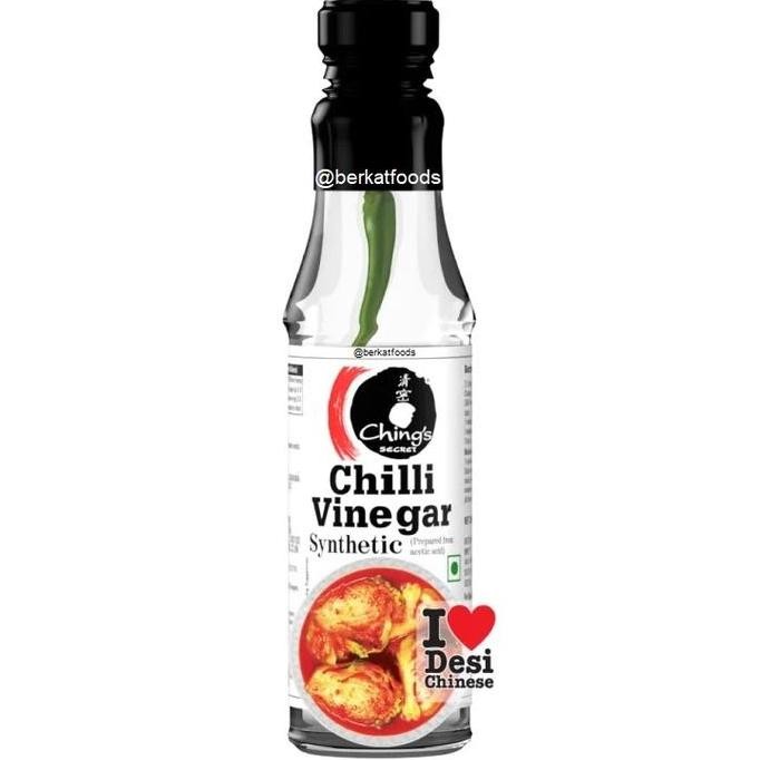 

] Chilli Vinegar Synthetic Ching's Secret / Sirka Cuka Pedas Asam India Desi Chinese