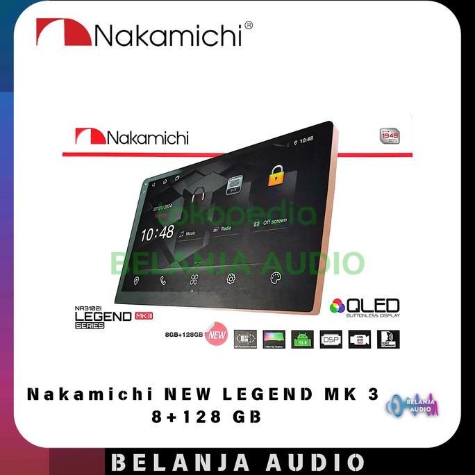 // Head Unit Android Nakamichi Legend Mk Iii Mk 3 8/128 Gb //