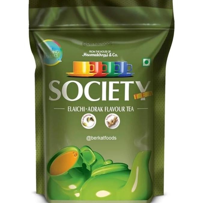 

%$%$%$%$] Society Tea Elaichi Adrak India / Black Chai Premium /Teh Indian Hitam