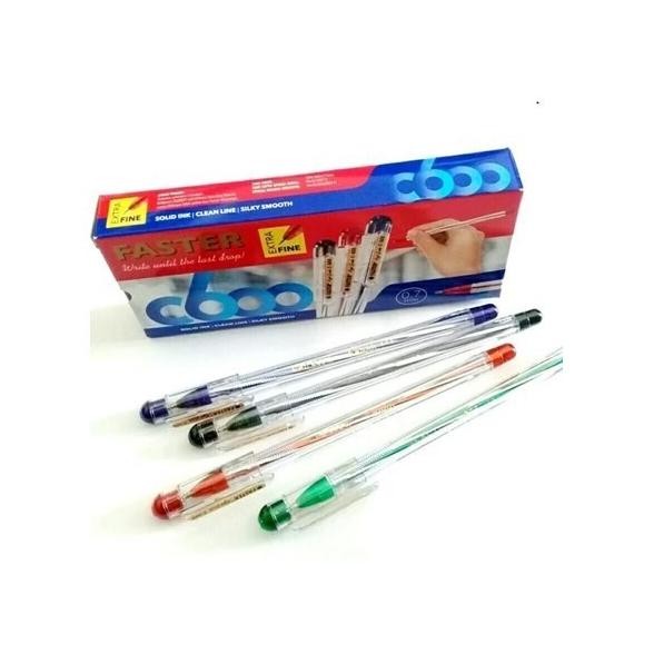 

Produk Baru!! [ PACK ] Ballpoint Pulpen 0,7 - Faster C-600 MURAH!