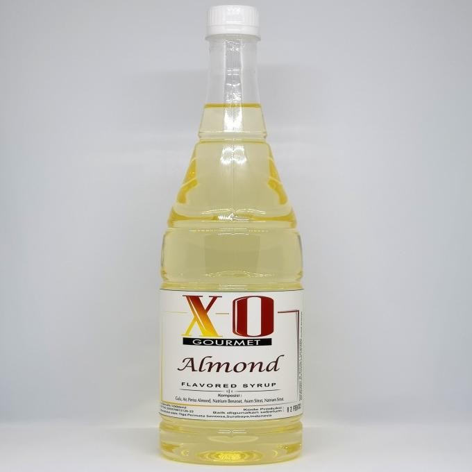 

almond syrup 1000 ml - xo syrup termurah