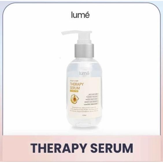 

lume scalp therapy serum hair tonic almond argan oil ginseng extract termurah