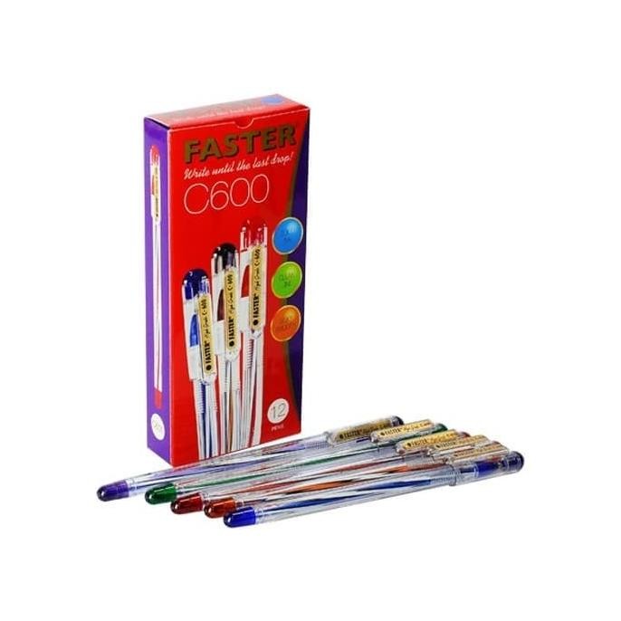 

Produk Baru!! PEN PULPEN FASTER C600 0.7 MM BALLPOINT MURAH