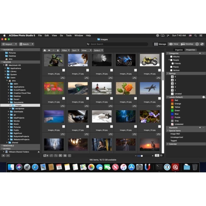 ACDSee Photo Studio 7 mac: Software Manager Foto Work