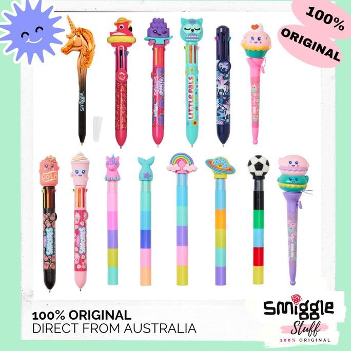 

Produk Baru!! SMIGGLE Lil Scent Rainbow /Pick Me / Mermaid / Glam Unicorn Pen Pulpen