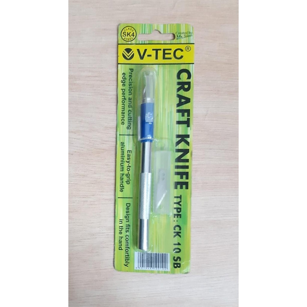 

Produk Baru!! PISAU UKIR CRAFT ART KNIFE 30 DERAJAT PEN PULPEN CUTTER V TEC CK-10 SB