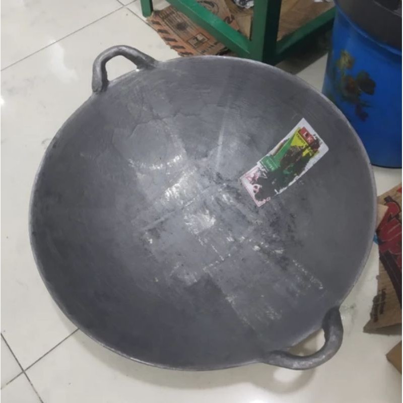 wajan besi cor tebal asli medan 20inch