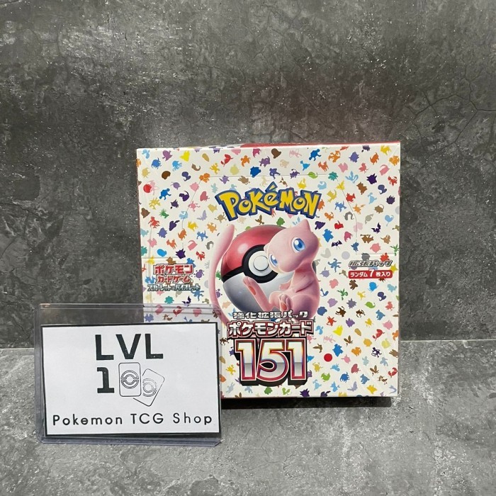 Pokemon TCG Jepang Booster Box 151