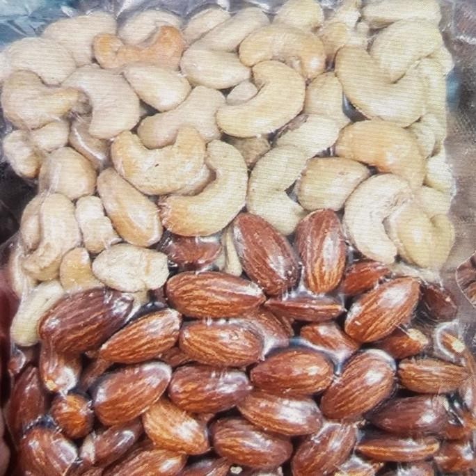 

mix almond dan mede roasted kemasan 500gram termurah