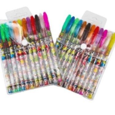 

Produk Baru!! Pulpen Pen Glitter 12 COLOUR