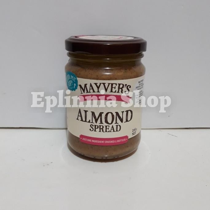 

mayver's mayvers almond spread 240 gr - selai termurah
