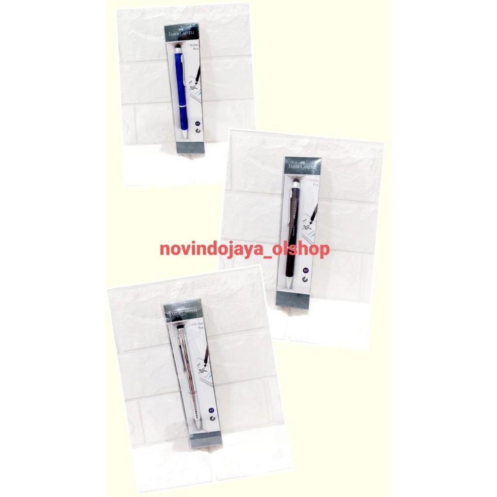 

Pulpen Merek Faber Castell Stylus Pen 3 In 1 Vernate 0,7 Termurah Stok Terbatas