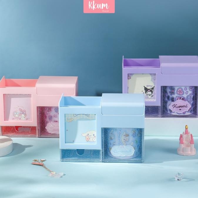 

Tempat Penyimpanan Pena Meja Acrylic My Melody/ Rak Pensil Pulpen Pvc Sanrio Stok Terbatas