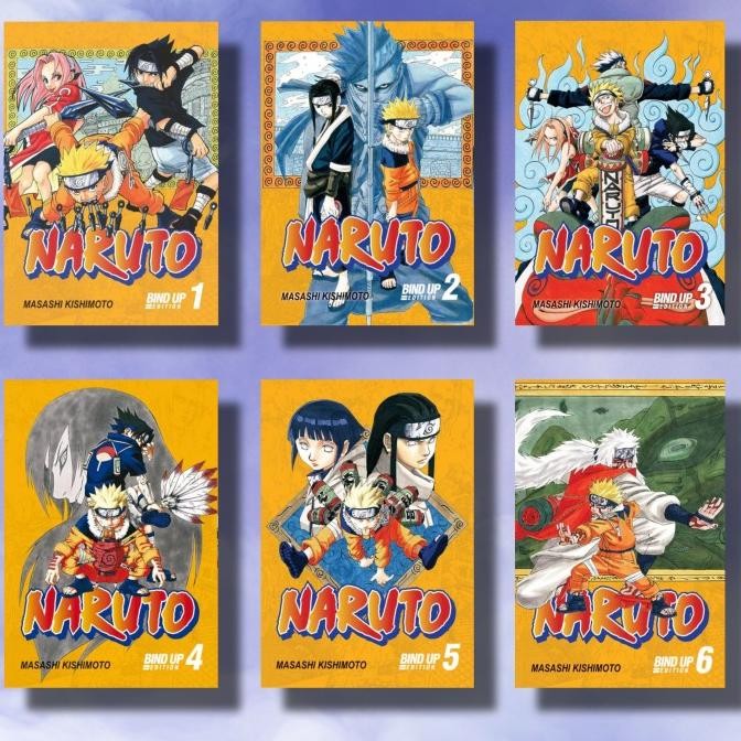 Komik Naruto Bind Up Edition Vol. 1 2 3 4 5 6 7 8 9 10 11 12 Stok Terbatas
