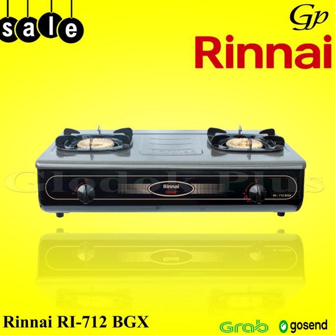 Rinnai Ri 712Bgx Kompor Gas 712 Bgx 2 Tungku Ri712Bgx Rinai Ri712