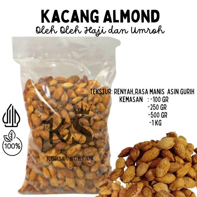 

kacang almond roasted creamy milk/kacang almond panggang termurah