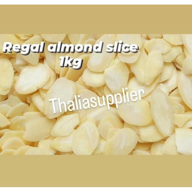 

regal almond slice/almond iris ecer 1kg campuran makanan, minuman termurah