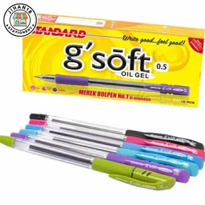 

Produk Baru!! Pulpen Standard G-Soft / Pack