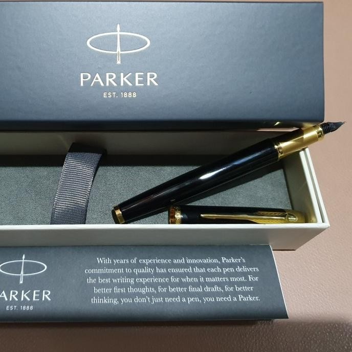 

Pulpen Parker Original Im Lq Black Gt Fountain Pen Free Grafir Nama Stok Terbatas