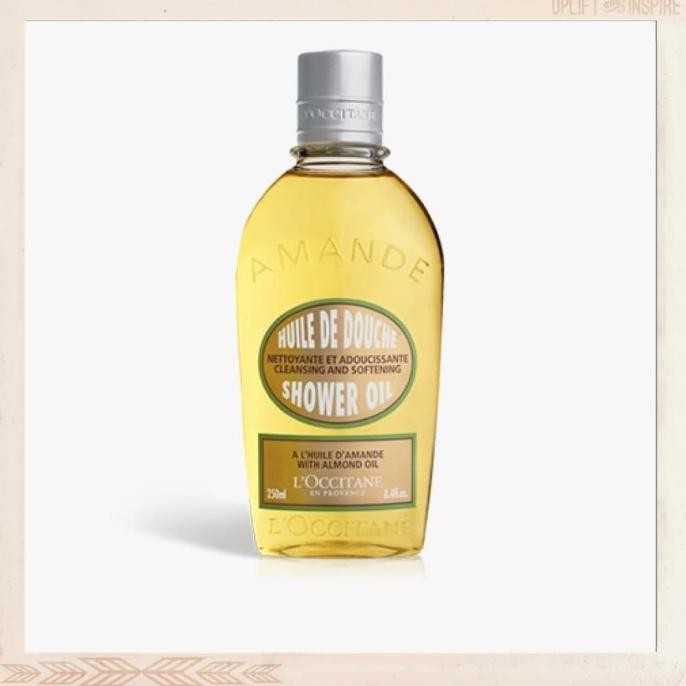 

l'occitane almond moisturizing shower oil 250ml termurah