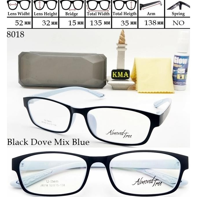 

kacamata elastis frame kacamata minus lentur premium almond tree 12 termurah