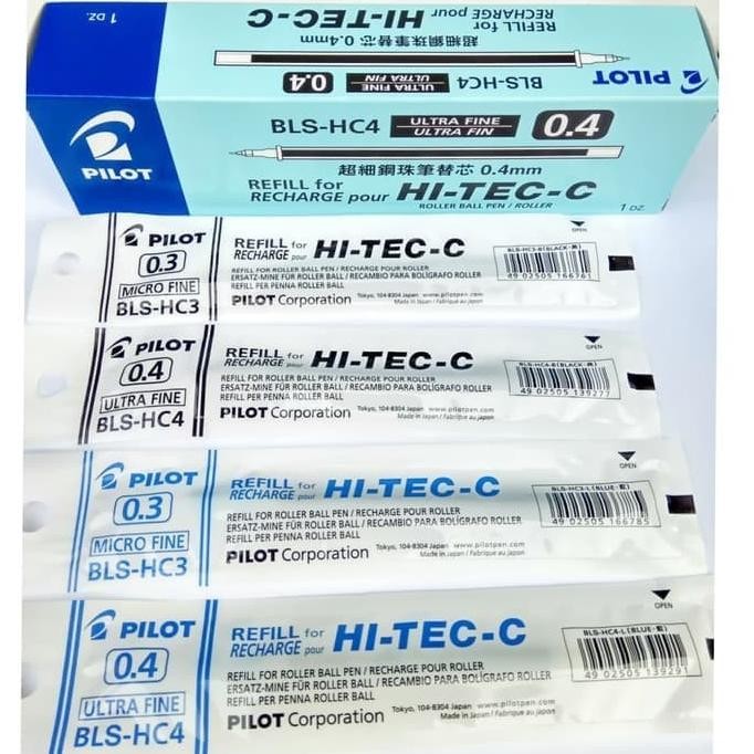 

Refill Pulpen Pilot Hitec Lanncipp 0.4 Stok Terbatas
