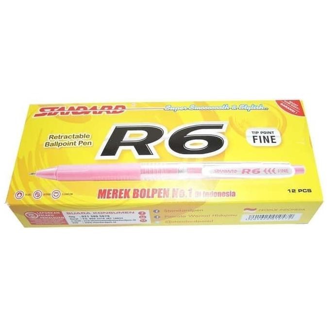 

Ball Pen Pulpen Pena Standard R6 R-6 Cetek Bolpen Murah Stok Terbatas