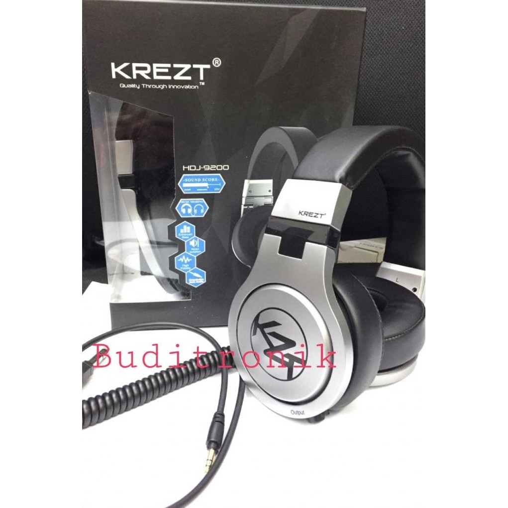 Krezt DJ Headphone HDJ-9200 Terlaris