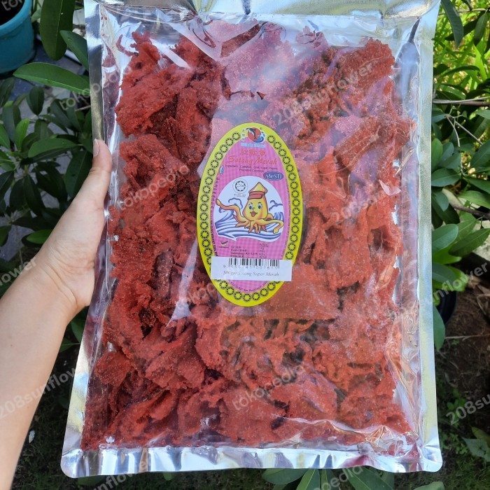 

Cemilan Malaysia Sotong Merah Pedas Manis 500g
