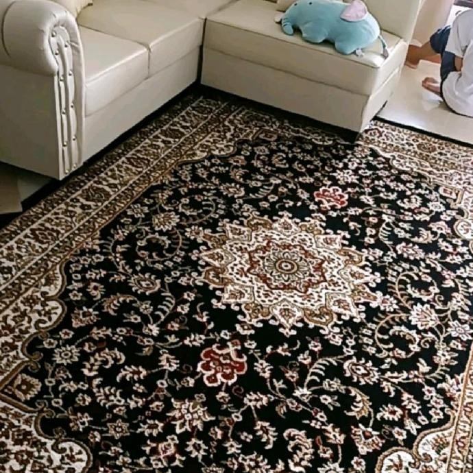 Karpet Shiraz Permadani Mewah Semi Turki Jumbo Karpet 210 x 310
