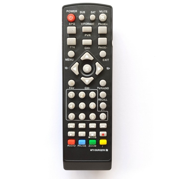 REMOT REMOTE STB MATRIX BURGER HIJAU - MATRIX GARUDA BIRU SET TOP BOX