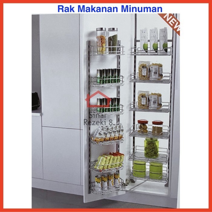 RAK TARIK MAKANAN LEMARI BALENO SC 25400 DAPUR KITCHEN BUKAN VITCO